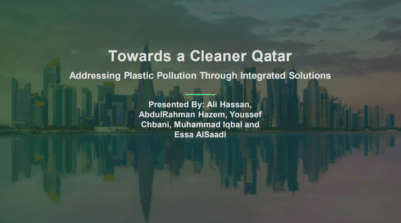Project Presentation: Towards a Cleaner Qatar